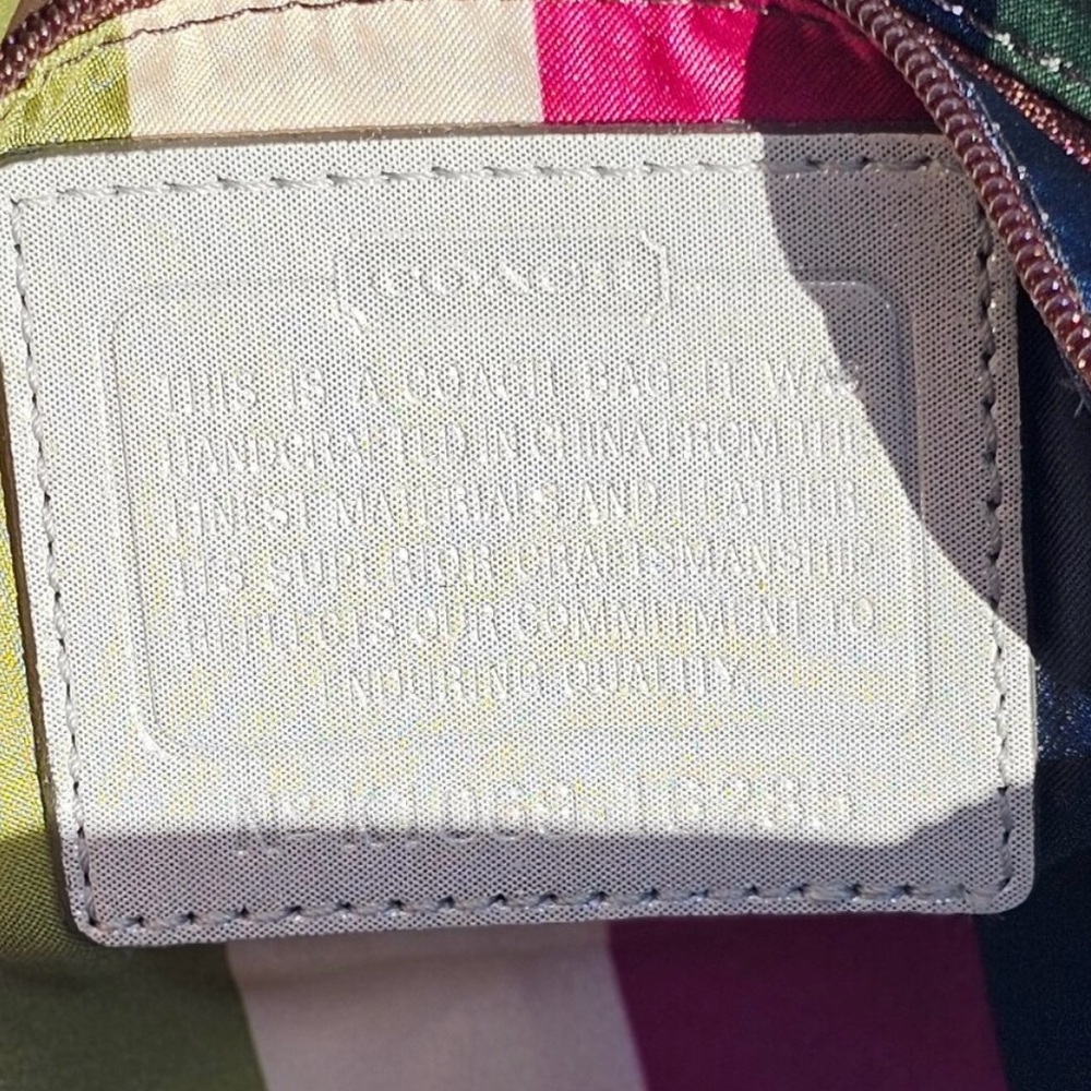 Coach 🌺 Poppy Rocker Satchel - Picture 10 of 12